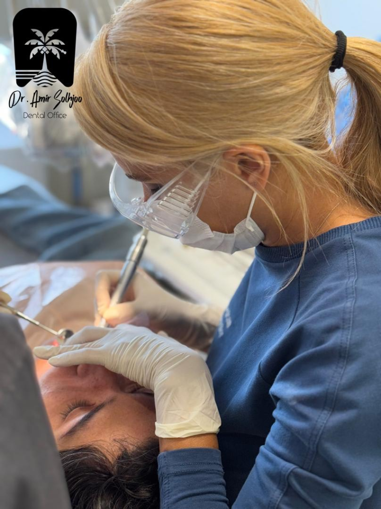 بهترین دندانپزشکی پر کردن دندان غرب تهران