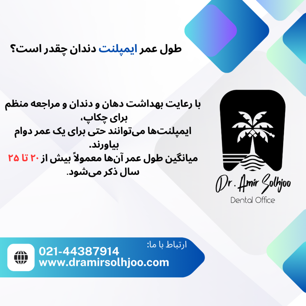 هزینه ایمپلنت دندان با بیمه تامین اجتماعی