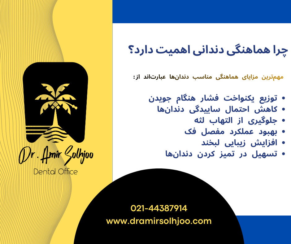 هماهنگی دندانی