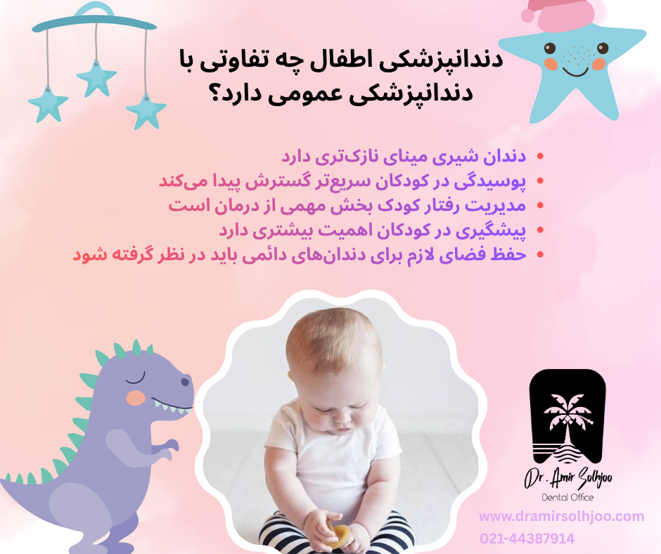 بهترین دندانپزشک اطفال در شهرک غرب تهران