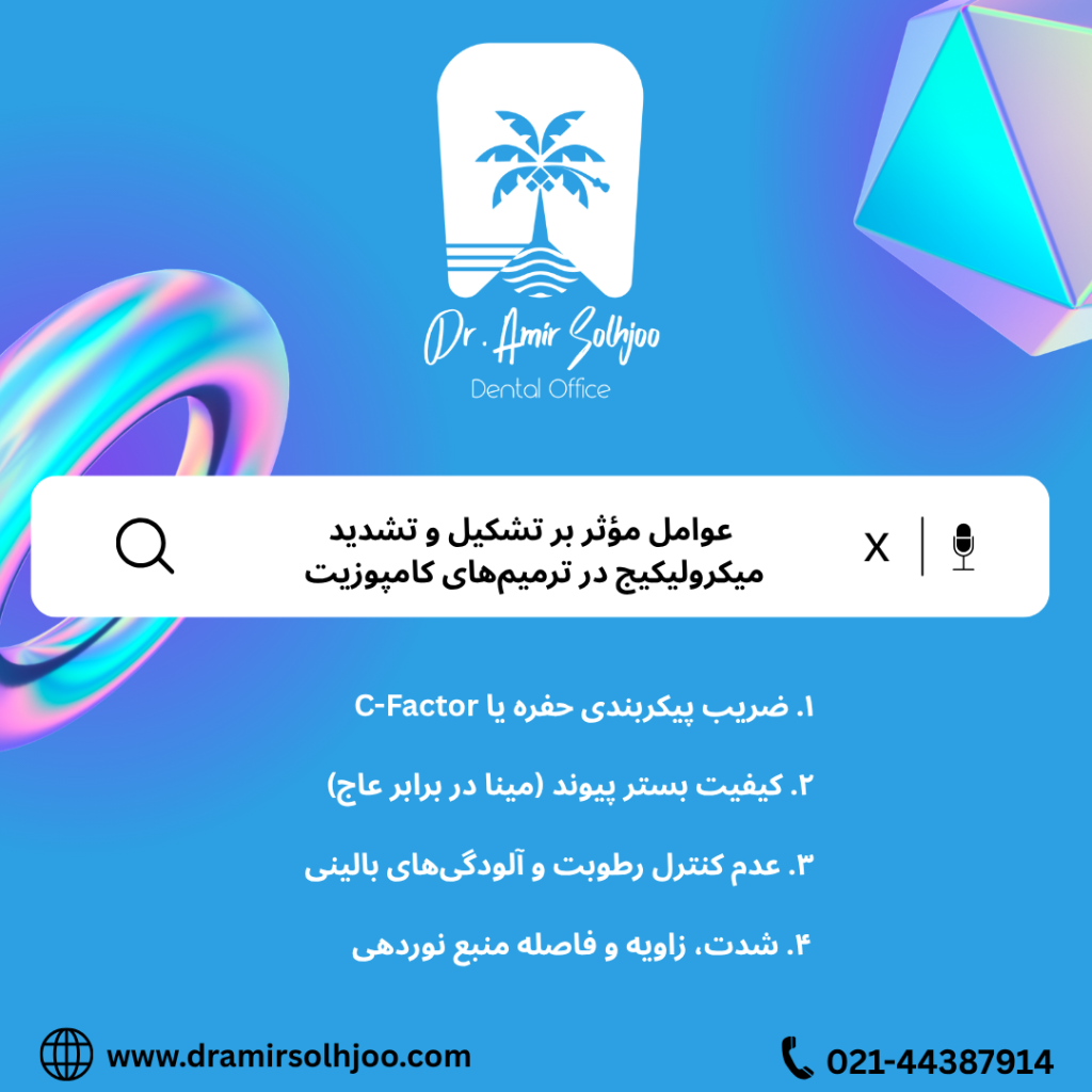 میکرولیکیج در ترمیمهای کامپوزیت